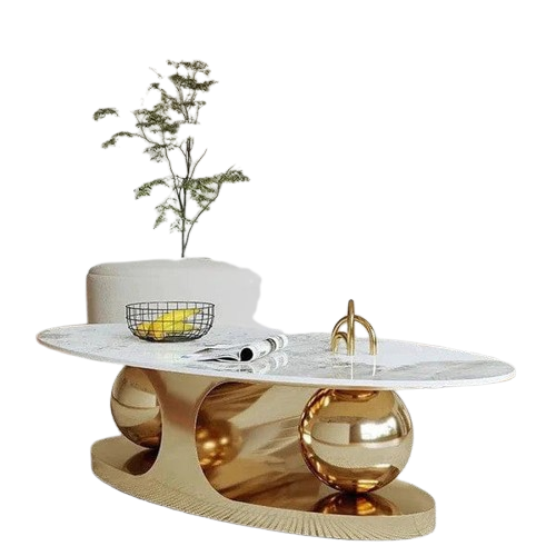 Golden Embrace Coffee Table
